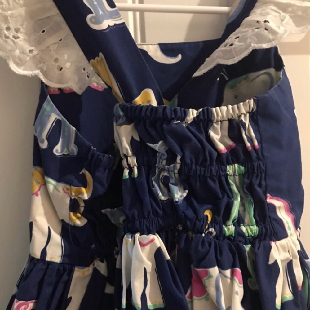 Colorful Alphabet Print Dress NWOT - Picture 2 of 3
